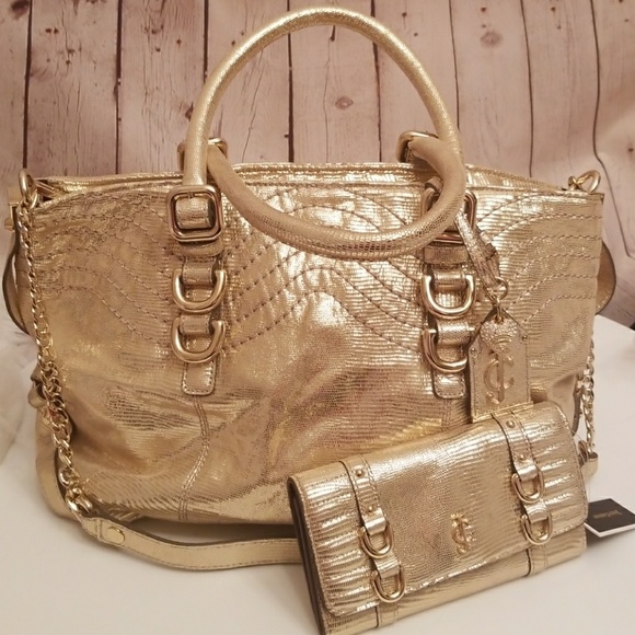 Juicy couture gold purse Clearance